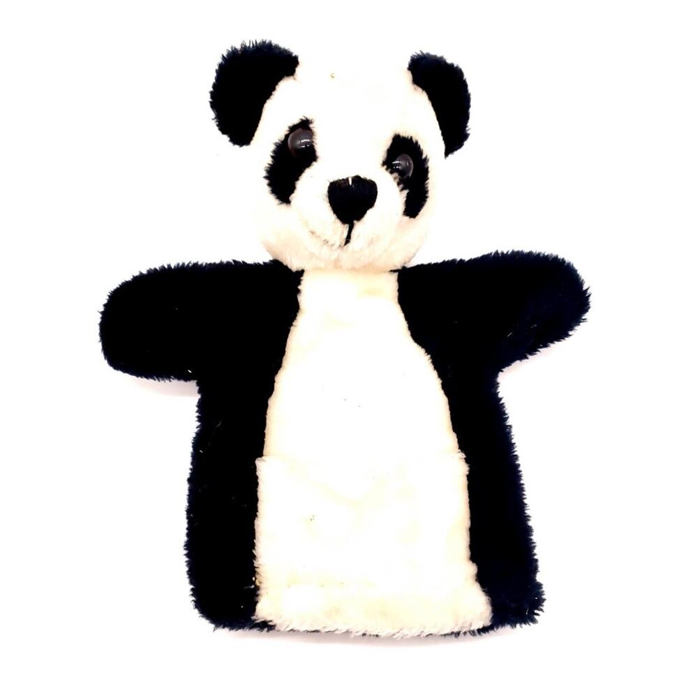 1979 Vintage Dakin Panda Bear Hand Puppet